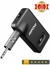 Adaptador de Auto Auxiliar Portátil para Receptor Bluetooth para Música Mp3 picture