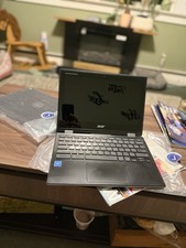 Acer Chromebook R752T. 4GB 32GB Black used  NX.A94AA.001 picture