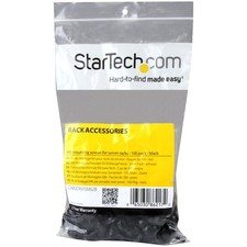 StarTech M6 x 12mm - Screws - 100 Pack, Black picture