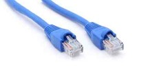 7 Foot Blue - Ethernet Network Cable - Cat5e Patch Cord - 7 Ft - LAN - 50 Pack picture
