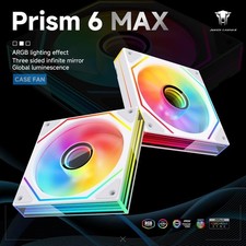Jungle Leopard Prism6 MAX X3 120Mm ARGB PC Case Fan - 3-Sided Infinite Mirror & picture