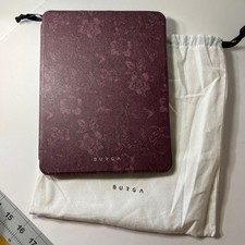 Burga Apple Ipad Air Case Capulet Pattern Burgundy Floral 7 x 10