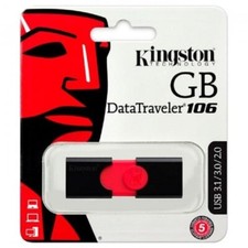 Sealed Genuine Kingston 128GB flash drive USB 3.1/3.0/2.0 DT106/128GB picture