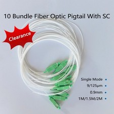 10pcs Fiber Pigtail SC/APC Single Mode 1M/1.5M/2M Core Diameter 0.9mm FTTH picture