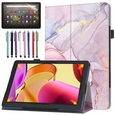 Folio Cover For Amazon Fire HD 10'' 2023/2021 Tablet Slim Stand PU Leather Case picture