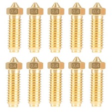 10PCS 0.4mm Brass Nozzles for High Performance Anycubic Kobra Printing picture