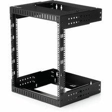 StarTech 2-Post 12U Heavy-Duty Wall Mount Network Rack, 19