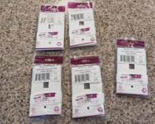 Wirepath Wall Plate 2 Port Midi Keystone White Deco MIDI-2-WH Lot of  5 picture