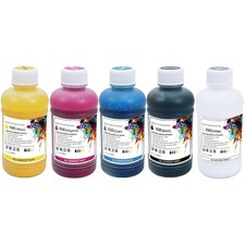 DTF Ink 250ml×5 Combo Pack, Heat Transfer Refill Ink for DTF Printers L1800 R13 picture