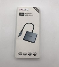 Kozyc Premium USB-C Hub 4-In-1 4K 30H MacBook Air/Pro Chromebook Samsung Note picture