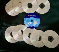 Verbatim CD-R Recordable 700MB -52X -80 Min Branded Surface 10 Pack New Open Box picture