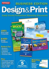 Professional Design Print Software for Brochures Cards Labels 8400 Templates picture