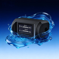 OCOCOO Flow Digital Meter Water Cooling DIY System Real time Monitoring CPU B06 picture