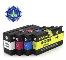 4PK 950XL Ink Cartridge for HP 951XL Office Pro 8630 8640 8660 8615 8625 8100 picture