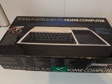 TEXAS INSTRUMENTS TI-99/4A Computer Console Only. In Original Box.  Early 1980s picture
