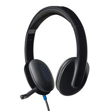 Logitech H540 USB Headset High Quality Audio Premium Sound for PC Calls Music picture