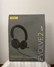 New Jabra Evolve2 40 SE Stereo USB-A  Corded Headset 24189-989-999 Black picture