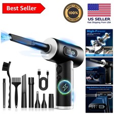 Eco-Friendly Rechargeable Air Duster with Safety Features - Lightweight Design picture
