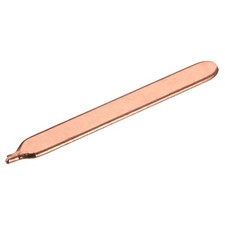 Flat Copper Pipe Heatsink 100mm x 11mm x 3mm with Thermal Fluid Inside picture