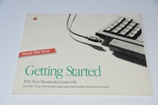 vintage 1993 Apple Macintosh Centris 650 User Guide book owner manual 030-3045-B picture