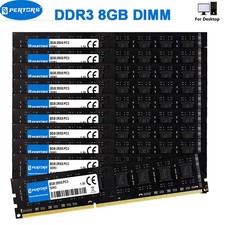DDR3 80GB 1600MHZ Q-PERTORS 1.5V 240-PIN Non-ECC DIMM Desktop Memory RAM 10x8GB picture
