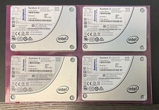 LOT OF 4 Intel DC S3610 480GB Enterprise 2.5