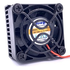 Easycargo 2-Pack 40mm Heatsink Fan 12V Kit, Cooler Heat Sink 40x40mm + 12V... picture