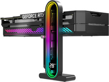 GPU Support Bracket with ARGB, Temp Display & Height Adjustable picture
