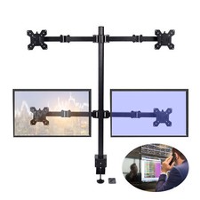 Multi Monitor Mount Gaming Pc Vertical Desktop Computer Stand Rack Screen Quad picture