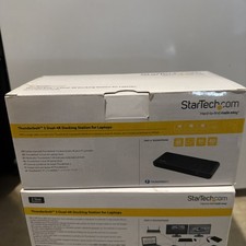 (NEW IN BOX) StarTech Thunderbolt 3 Dual 4K Docking Station picture