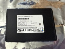 New/Open Box - Samsung PM9A3 7.68TB Internal NVME U.2 PCI 2.5'' MZQL27T6HBL SSD picture