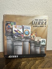 1998 The Best Of Sierra Volume 1 Cd-Rom 6 Games In 1 Rare picture