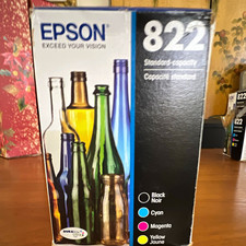Epson 822 Genuine/Original Standard-Capacity Ink Set BK/C/M/Y picture