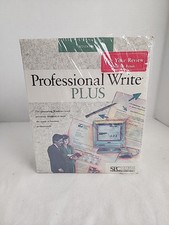 Microsoft Windows Professional Write Plus Disk Word Processor 1991 Advance Copy picture