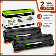 2PK CE285A For HP 85A Laserjet Toner Cartridge P1102w M1212nf MFP P1102 Printer picture