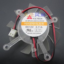 For ASUS 8600GT 9500GT 9600GT Graphics Card Cooling Fan Y.S.TECH YD127015LS-N picture