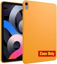 Slim Shockproof Back Cover Case for iPad Air 11-inch M3/M2 (2024/2025) Orange-Ye picture