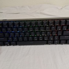 Royal Kludge RK61 Mechanical Keyboard Black RGB 61‑Key Wired Wireless Bluetooth picture