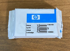 HP 20 - C6614D - BLACK INKJET CARTRIDGE - NEW Sealed Package picture