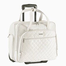Rolling Laptop Bag 15.6in Wheeled Briefcase Business Travel Case Pink picture