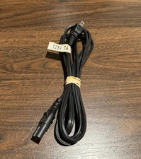 Jet Linetek 125V-7A 2-Prong AC Power Cord E70782 LS-7J (6ft) - Black picture