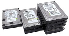Lot of 7 Western Digital AV-GP 500GB SATA 3.5