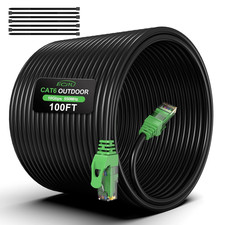 100FT Cat6 Outdoor Ethernet Cable, In-Ground, Heavy Duty Direct Burial, 24AWG picture