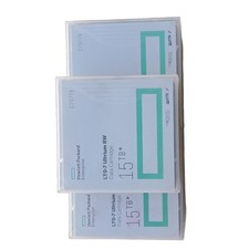 HPE LTO-7 Ultrium C7977A Data Cartridge 15TB RW Tape X9 picture