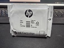 OEM HP Cartridge 82 Cyan Ink DesignJet, C4913A NEW IN FOIL WRAPPER picture