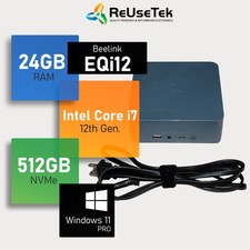 Beelink EQi12 Mini PC Intel Core i7-12650H 4.7GHz 24GB RAM 512GB NVMe Win 11 Pro picture
