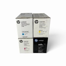 HP LaserJet CP4025 CP4525 Toner Set CE260A CE261AC CE262AC CE263AC picture