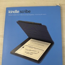 Amazon Kindle Scribe Folio Cover Magnetic Attach, Sleek Protective Case Leather picture