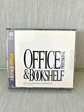 Microsoft OFFICE PROFESSIONAL & Bookshelf CD-ROM Installation SET 0f 2 Disc 1994 picture