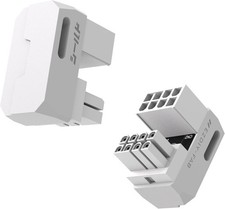 2 PCS 8Pin PCIe GPU Power Adapter 180Degree UTurn Angled Connector White picture